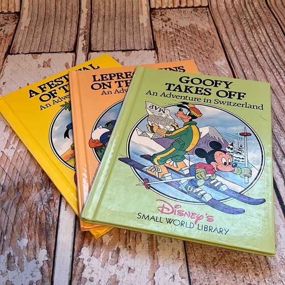 Disney Other - An Adventure In…. Bundle of 3 Books